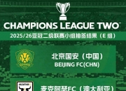 爱游戏官网登录网址-曼城被北京国安绝杀，亚冠冒尖