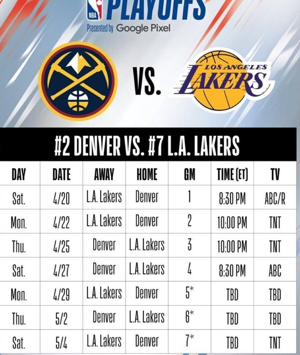 关于NBA赛程公布,掘金将迎来艰苦的比赛漫长的新赛季,球迷期待球队新篇章的揭开的信息 关于NBA赛程公布,掘金将迎来艰苦的比赛漫长的新赛季,球迷期待球队新篇章的揭开的信息